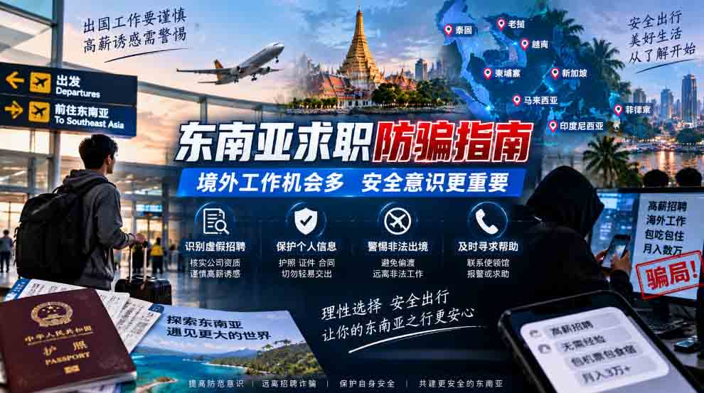 东南亚诈骗园区为何备受关注？从虚假招聘到强迫网络诈骗
